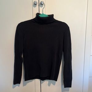 Deane & White Black Turtleneck